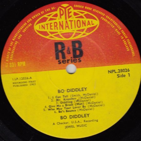 BO DIDDLEY - LP's