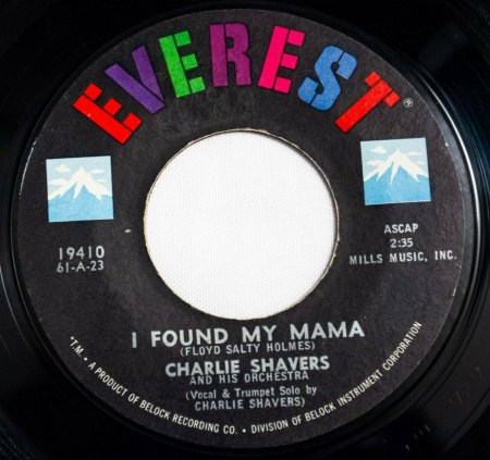 CHARLIE SHAVERS