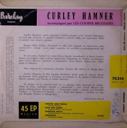 CURLEY HAMNER und die COOPER BROTHERS