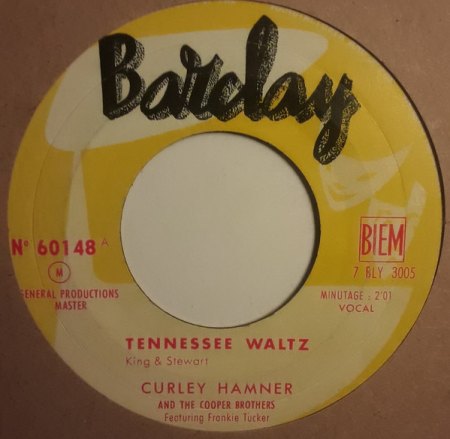CURLEY HAMNER und die COOPER BROTHERS