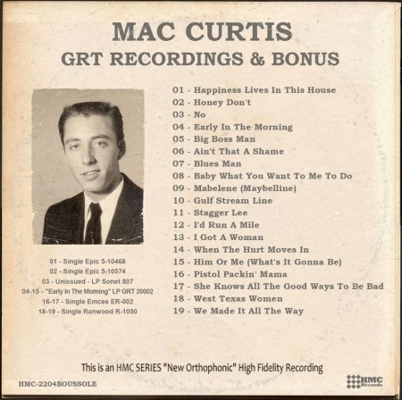 MAC CURTIS