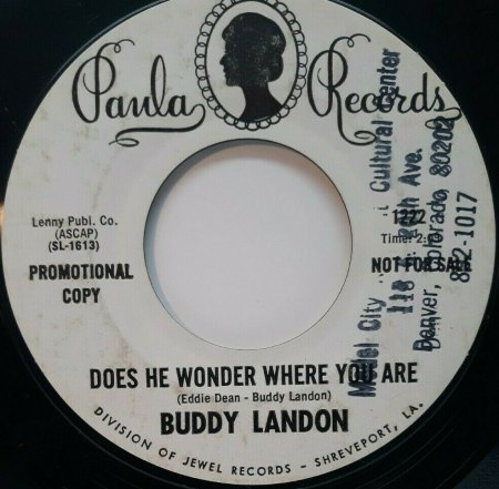 BUDDY LANDON