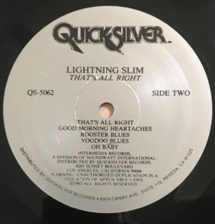 LIGHTNIN' SLIM