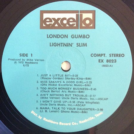 LIGHTNIN' SLIM