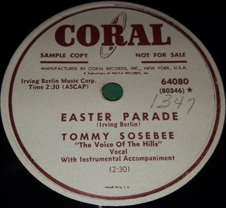 TOMMY SOSEBEE