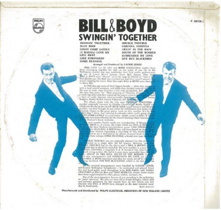 BILL & BOYD - Bill Cate & Boyd Robertson