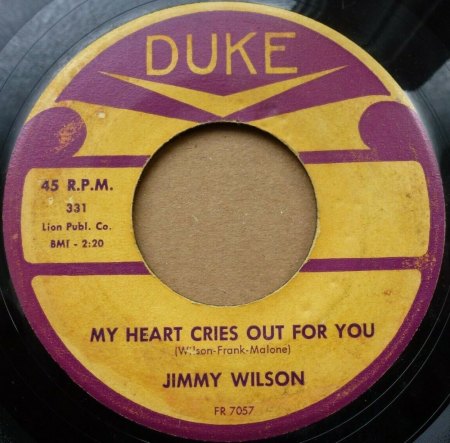 JIMMY WILSON (Jimmie Wilson)