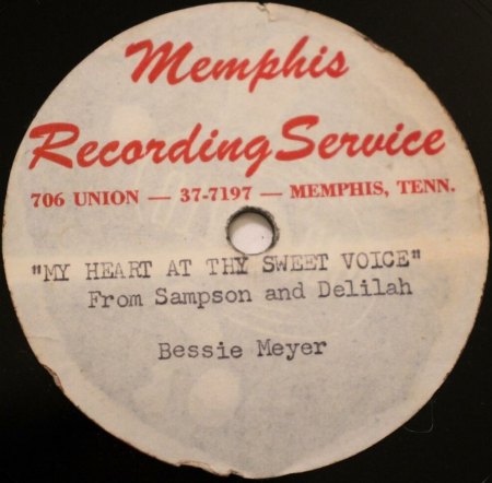 BESSIE MEYER