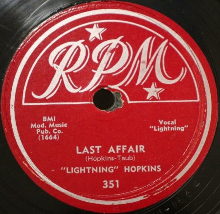 LIGHTNIN' HOPKINS