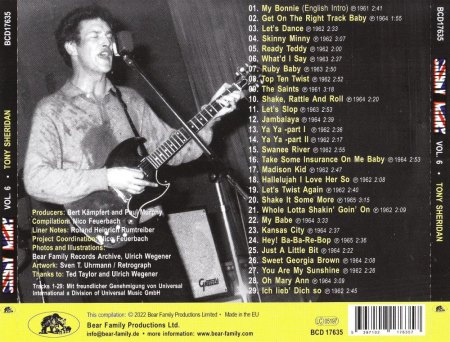 TONY SHERIDAN