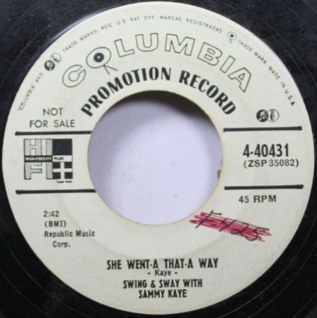 SAMMY KAYE