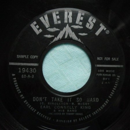 EARL (CONNELLY) KING