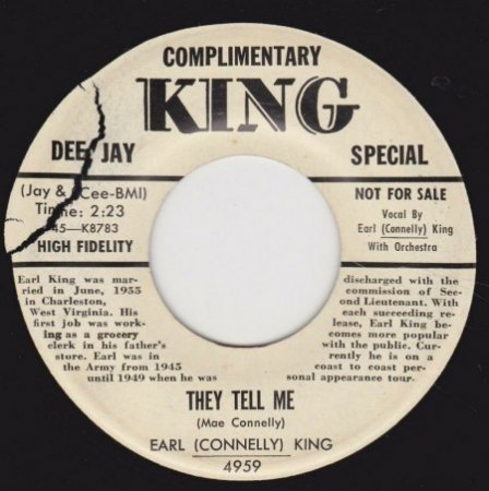 EARL (CONNELLY) KING