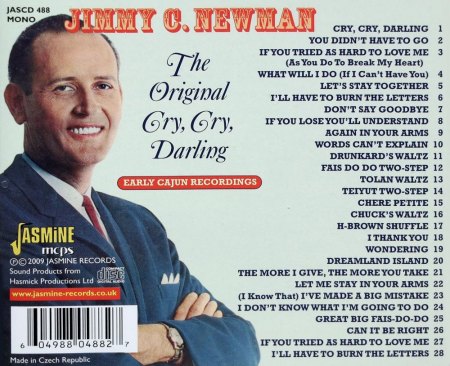 JIMMY NEWMAN, später mit 'C'