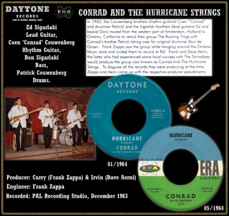 CONRAD & THE HURRICANE SPRINGS - HURRICANE