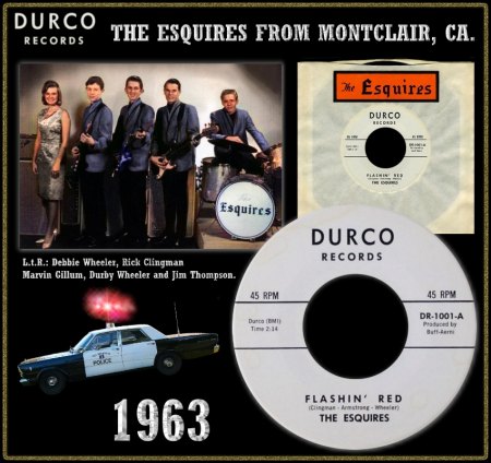 ESQUIRES (MONTCLAIR) - FLASHIN' RED