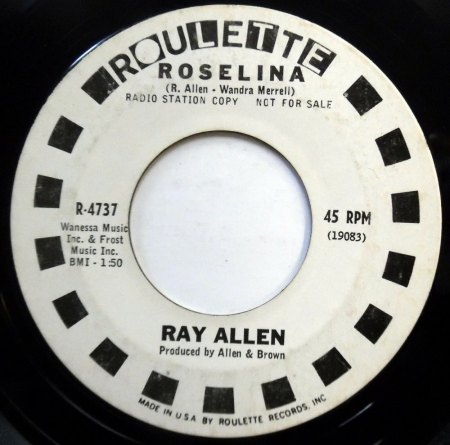 RAY ALLEN TRIO - THE GUM DROPS