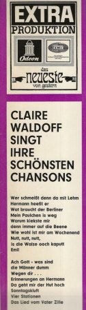 CLAIRE WALDOFF