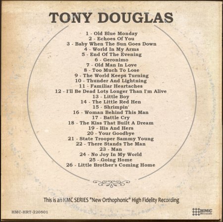 TONY DOUGLAS & his Shrimpers