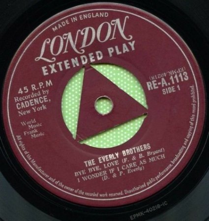 Everly Brothers - London EP's England