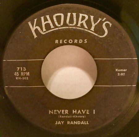 JAY RANDALL