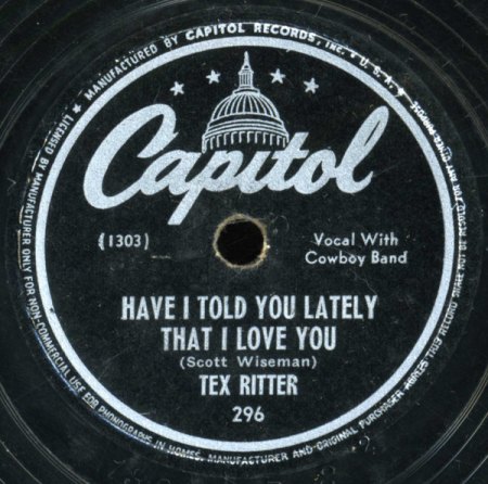 TEX RITTER