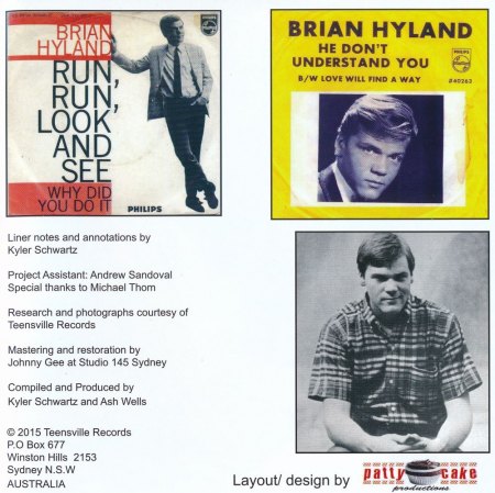 BRIAN HYLAND - CD's