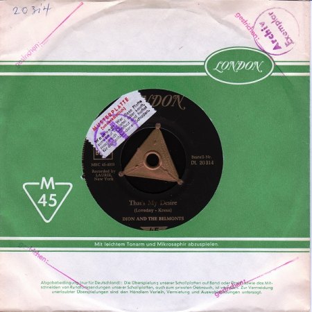 k-London DL 20 314 B Dion And The Belmonts.jpg