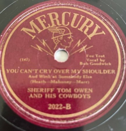 SHERIFF TOM OWEN And His Cowboys