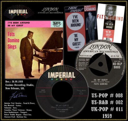 FATS DOMINO - BE MY GUEST