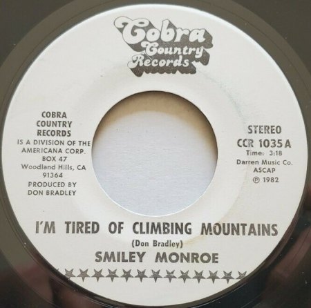SMILEY MONROE - Rockabilly u. Bluegrass