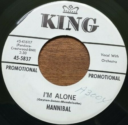 HANNIBAL - zuerst Jimmy Shaw, dann Mighty Hannibal