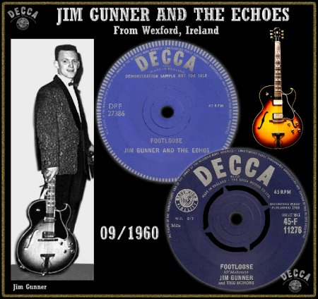 JIM GUNNER AND THE ECHOES - FOOTLOOSE