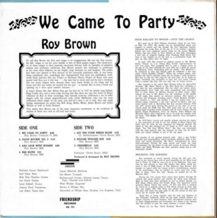 ROY BROWN