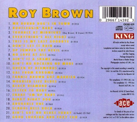 ROY BROWN