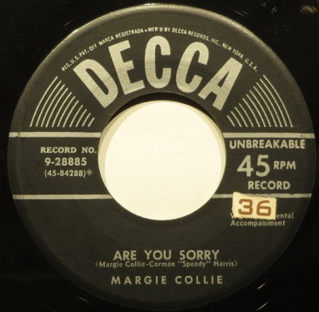 MARGIE TILLMAN/LITTLE MARGE COLLIE/MARGE COLLIE