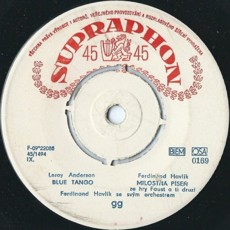 FERDINAND HAVLIK - Klarinette