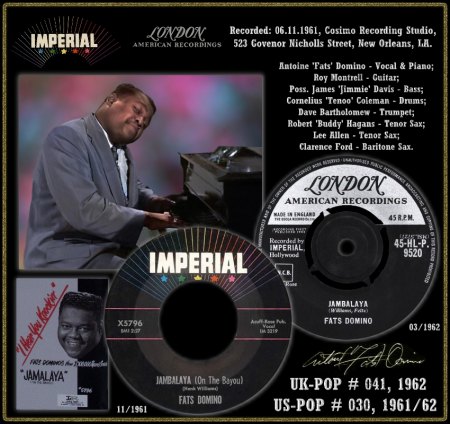 FATS DOMINO - JAMBALAYA (ON THE BAYOU)