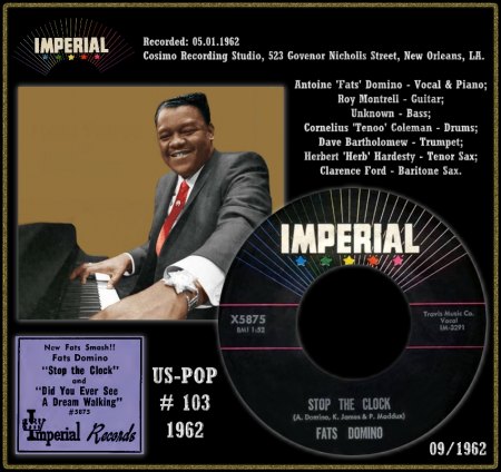 FATS DOMINO - STOP THE CLOCK
