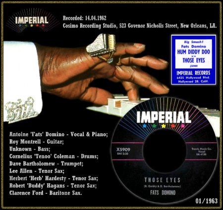 FATS DOMINO - THOSE EYES