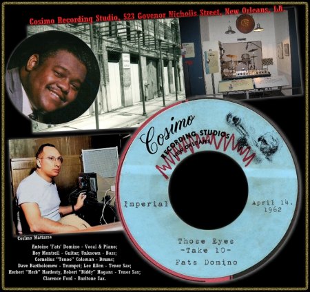 FATS DOMINO - THOSE EYES [TAKE 10]