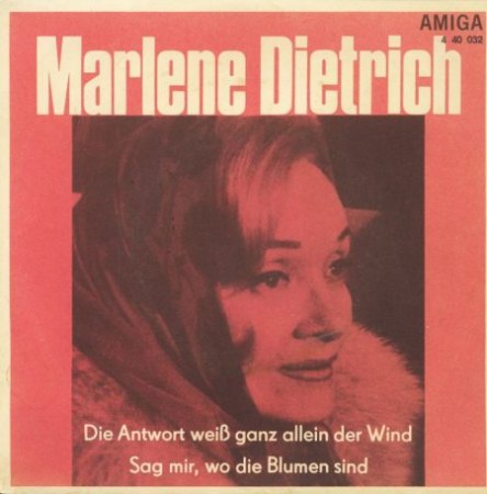 MARLENE DIETRICH - Rare Recording