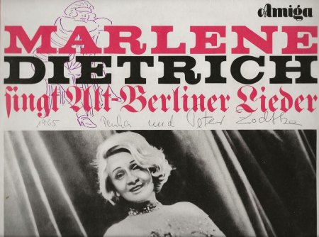 MARLENE DIETRICH - Rare Recording