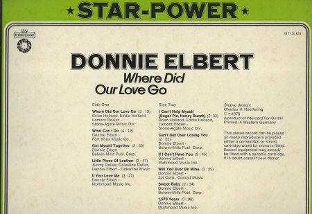 DONNIE ELBERT
