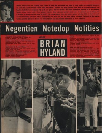 BRIAN HYLAND - Bio, Disco etc.