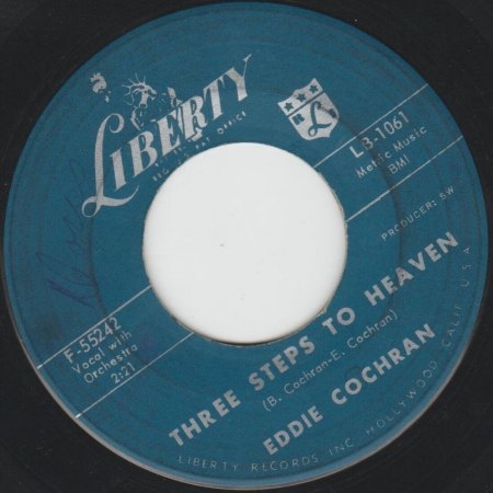 Eddie Cochran - Kurz-Bio und USA-Veröffentlichungen