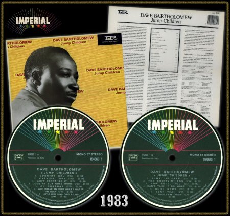 DAVE BARTHOLOMEW IMPERIAL (F) LP 154660