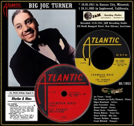 JOE TURNER - CRAWDAD HOLE