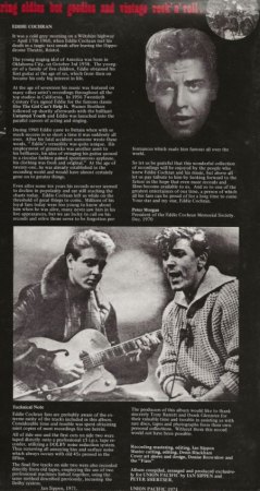 EDDIE COCHRAN - LP's