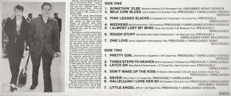 EDDIE COCHRAN - LP's